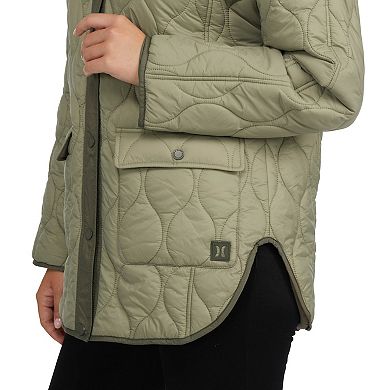 Juniors' Hurley Rossclair Onion Quilted Jacket