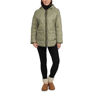 Juniors' Hurley Rossclair Onion Quilted Jacket