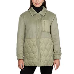 Juniors Green Winter Coats Jackets Outerwear Clothing Kohl s