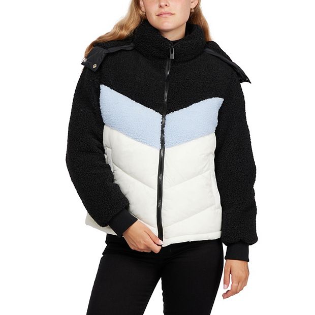 Juniors' Hurley Nellis Mixed Media Jacket