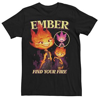 Men's Elemental Ember Lumen Find Your Fire Graphic Tee