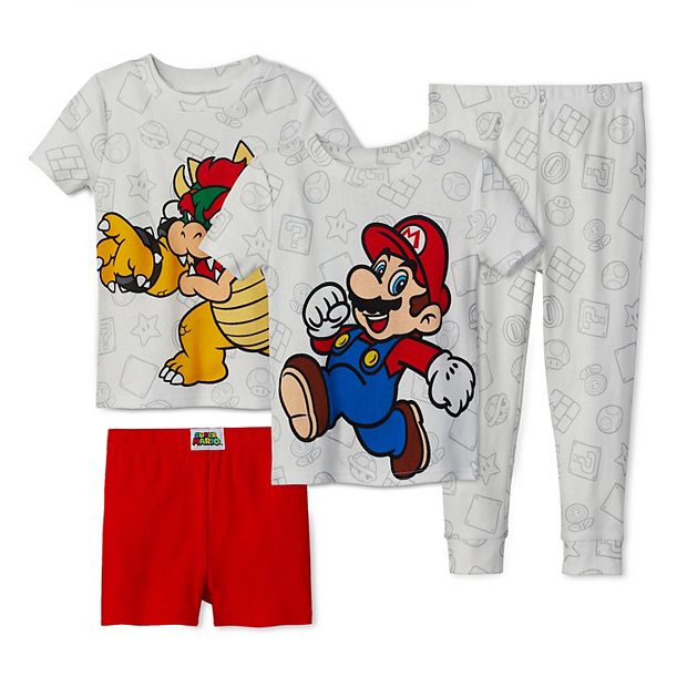 Mario pajamas online 4t