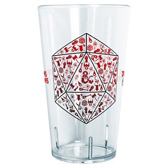 Dungeons & Dragons Elements Filled Dice 24-oz. Tritan Plastic Tumbler