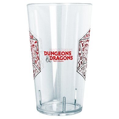 Dungeons & Dragons Elements Filled Dice 24-oz. Tritan Plastic Tumbler