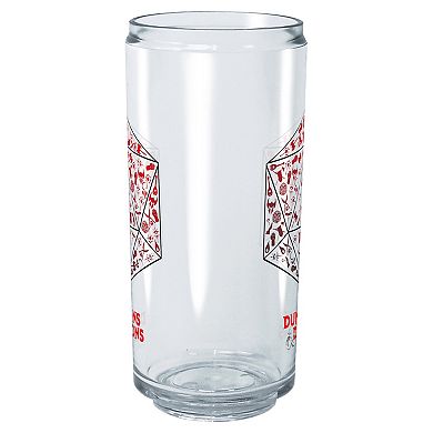Dungeons & Dragons Elements Filled Dice 16-oz. Tritan Plastic Cup