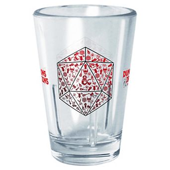 Dungeons & Dragons Elements Filled Dice 2-oz. Tritan Plastic Cup