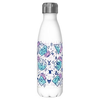 Dungeons & Dragons Floral Dices 17-oz. Stainless Steel Water Bottle