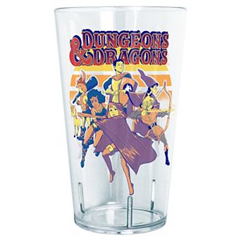 Dungeons & Dragons Retro Cartoons 24-oz. Tritan Plastic Tumbler