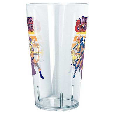 Dungeons & Dragons Retro Cartoons 24-oz. Tritan Plastic Tumbler
