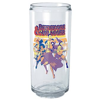 Dungeons & Dragons Retro Cartoons 16-oz. Tritan Plastic Cup