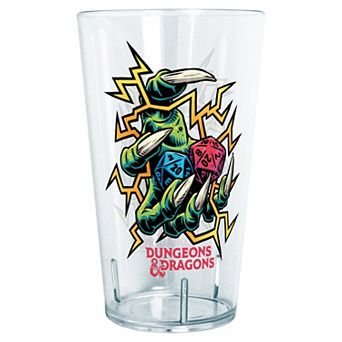 Dungeons & Dragons Lightning Dice Roll 24-oz. Tritan Plastic Tumbler