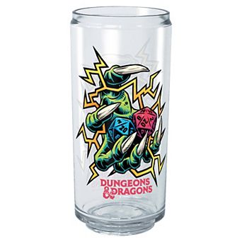 Dungeons & Dragons Lightning Dice Roll 16-oz. Tritan Plastic Cup