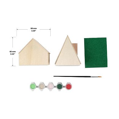 Paint Your Own Village House Kit