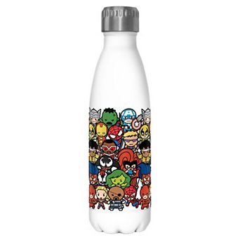 Marvel Characters Kawaii Art 17-oz. Stainless Steel Bottle