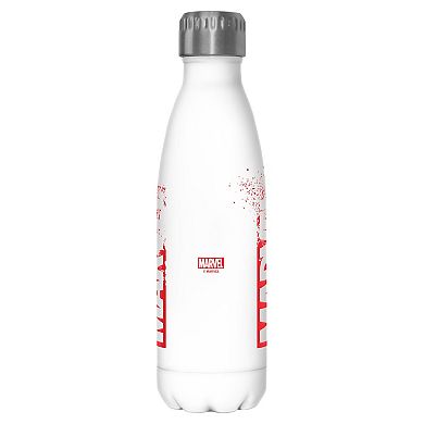 Marvel Logo Dispersion Effect 17-oz. Stainless Steel Bottle