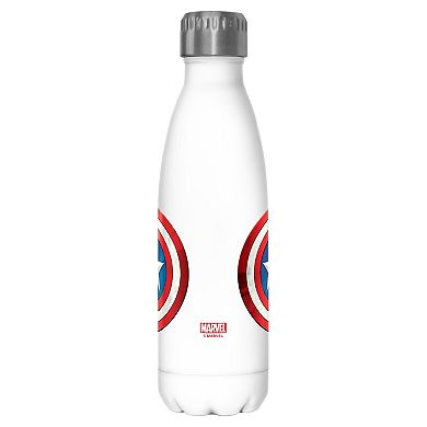 Captain America Shiny Shield 17-oz. Stainless Steel Bottle
