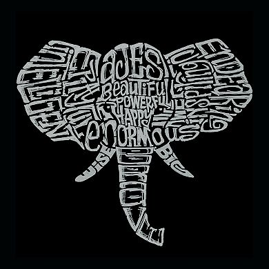 Tusks - Men's Raglan Baseball Word Art T-shirt