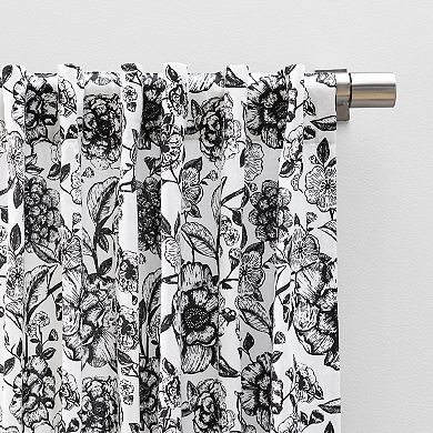 Windsor Cotton Lined Rod Pocket w/Back Tabs Panel