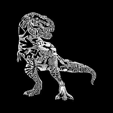 Dino Pics - Men's Raglan Baseball Word Art T-shirt