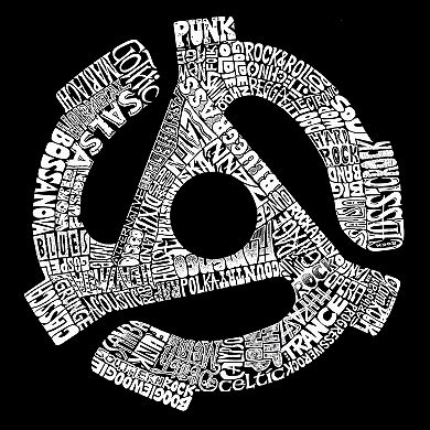 Record Adapter - Men's Raglan Baseball Word Art T-shirt