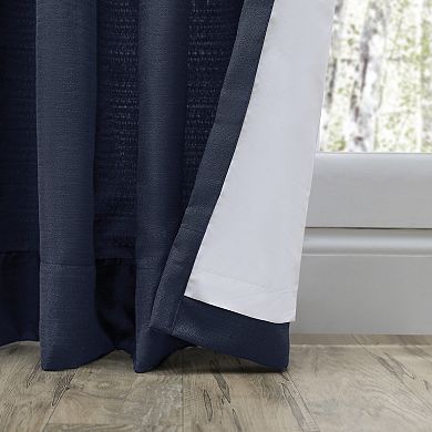 Grasscloth Lined Grommet Panel
