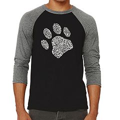 Mirage Pet Products Raglan Baseball Pet Shirt Grey with Black Size 4X