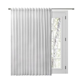 Chevron Unlined Rod Pocket w/Back Tabs Panel