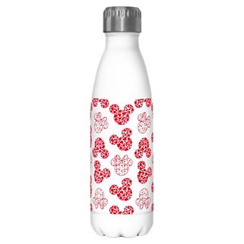 Mickey Mouse And Minnie Heart Print Heads 17-oz. Stainless Steel Bottle