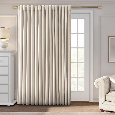 Premium Velvet Rod Pocket With Back Tabs Patio Panel