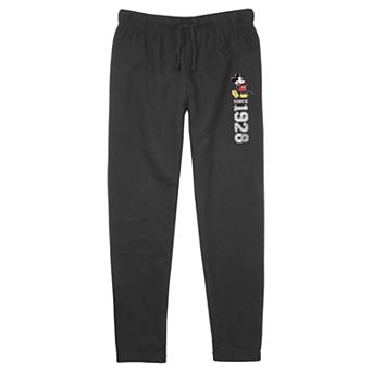 Disney's Mickey Mouse Juniors' The Black Mouse 1928 Graphic Jogger Pants