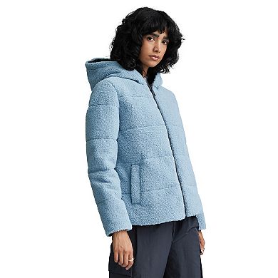 Women's NVLT Hooded Berber Puffer Jacket