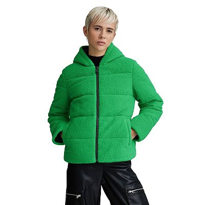 Hooded berber fleece coat best sale