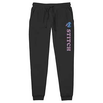 Disney's Lilo & Stitch Men's Good Sit Stitch Banded Bottom Pajama Pants