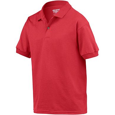 DryBlend Childrens Unisex Jersey Polo Shirt