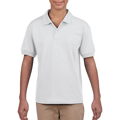 Gildan Dryblend Childrens Unisex Jersey Polo Shirt