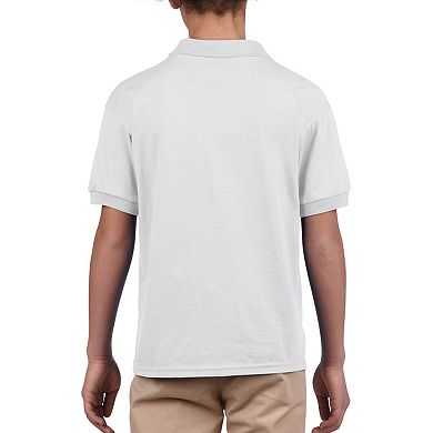 Gildan Dryblend Childrens Unisex Jersey Polo Shirt