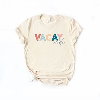 Simply Sage Market Vacay Mode Colorful Short Sleeve Tee