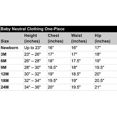 Rabbit Skins Infant Baby Rib Bodysuit