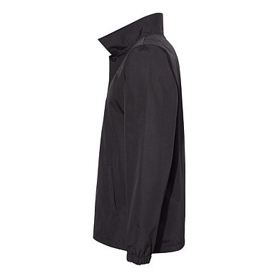 Independent Trading Co. Water-Resistant Windbreaker Coachs Jacket
