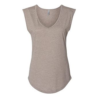 Next Level Women´s Festival Sleeveless Deep V-neck T-shirt