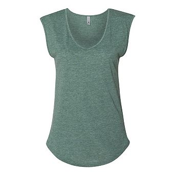 Next Level Women´s Festival Sleeveless Deep V-neck T-shirt