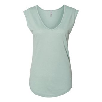 Next Level Women´s Festival Sleeveless Deep V-neck T-shirt