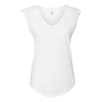 Next Level Women´s Festival Sleeveless Deep V-neck T-shirt