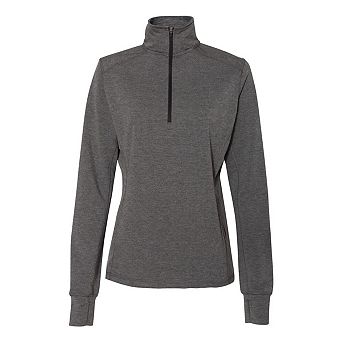 J. America Womens Omega Stretch Quarter-Zip Pullover