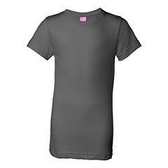 Girl's Youth New Era Pink Toronto Blue Jays Jersey Stars V-Neck T-Shirt