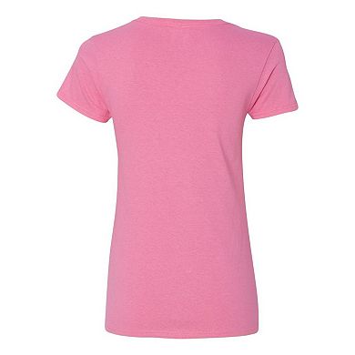 Gildan Heavy Cotton Womens V-Neck T-Shirt