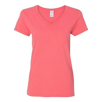 Gildan Heavy Cotton Womens V-Neck T-Shirt
