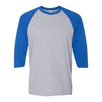 Gildan Heavy Cotton Raglan Three-quarter Sleeve T-shirt