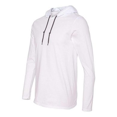 Gildan Softstyle Lightweight Hooded Long Sleeve T-Shirt