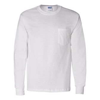 Gildan Ultra Cotton Long Sleeve Pocket T-Shirt